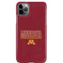 University of Minnesota Athletic Text iPhone Cases