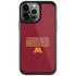University of Minnesota Athletic Text iPhone Cases