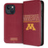 University of Minnesota Athletic Text iPhone 15 Plus Folio Case