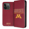 University of Minnesota Athletic Text iPhone 15 Pro Folio Case