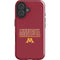 University of Minnesota Athletic Text iPhone 16 Plus Impact Case