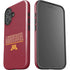 University of Minnesota Athletic Text iPhone 16 Plus Impact Case