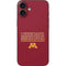 University of Minnesota Athletic Text iPhone 16 Plus Skin