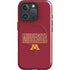 University of Minnesota Athletic Text iPhone 16 Pro Magsafe Impact Case