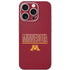 University of Minnesota Athletic Text iPhone 16 Pro Skin
