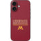 University of Minnesota Athletic Text iPhone 16 Skin