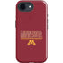 University of Minnesota Athletic Text iPhone 16e Impact Case