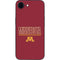 University of Minnesota Athletic Text iPhone 16e Skin