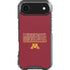 University of Minnesota Athletic Text iPhone 17 Air Clear Case