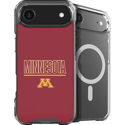 University of Minnesota Athletic Text iPhone 17 Air MagSafe Case