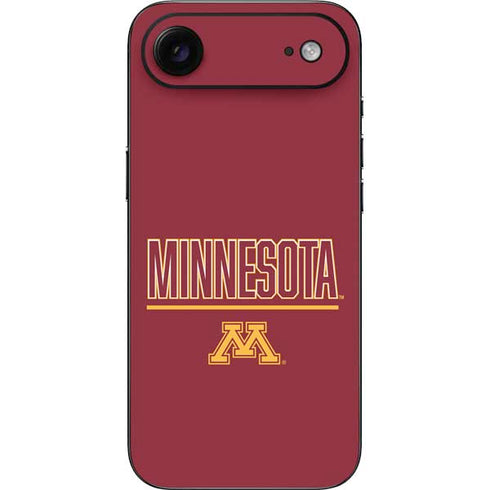 University of Minnesota Athletic Text iPhone 17 Air Skin