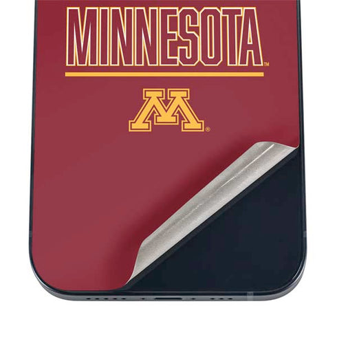 University of Minnesota Athletic Text iPhone 17 Air Skin