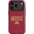 University of Minnesota Athletic Text iPhone 17 Pro Magsafe Impact Case