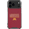 University of Minnesota Athletic Text iPhone 17 Pro Max Clear Case
