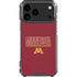 University of Minnesota Athletic Text iPhone 17 Pro Max Clear Case