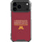 University of Minnesota Athletic Text iPhone 18 Pro Max Clear Case