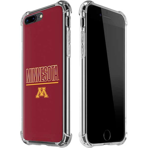 University of Minnesota Athletic Text iPhone Cases