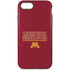 University of Minnesota Athletic Text iPhone Cases