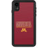 University of Minnesota Athletic Text iPhone Cases