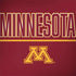 University of Minnesota Athletic Text MacBook Skins