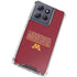 University of Minnesota Athletic Text Moto G 5G (2025) Clear Case