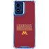 University of Minnesota Athletic Text Moto G 5G (2024) Clear Case