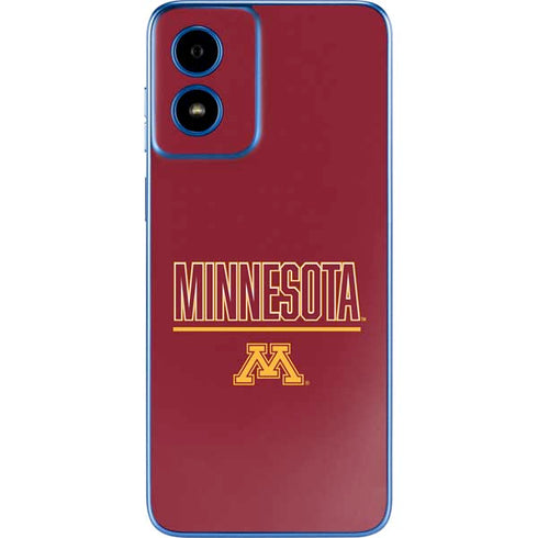 University of Minnesota Athletic Text Moto G Play 4G (2024) Skin