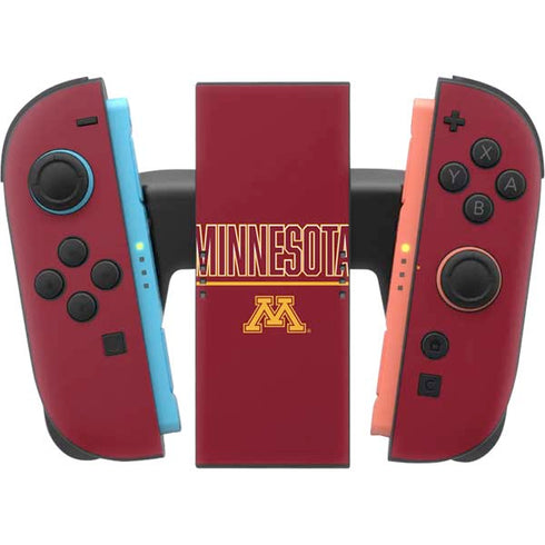University of Minnesota Athletic Text Nintendo Switch 2 (2025) Joy-Con Controller Skin