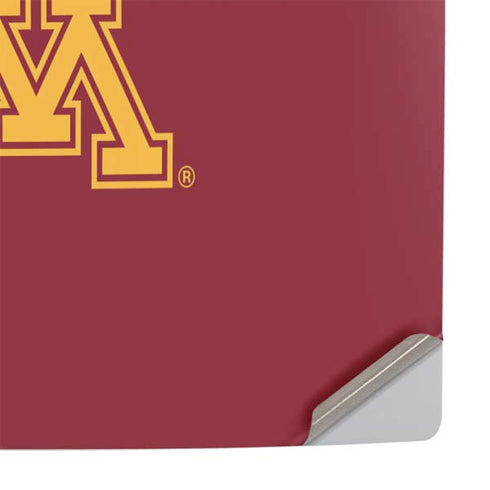 University of Minnesota Athletic Text PS5 Pro Console Skin