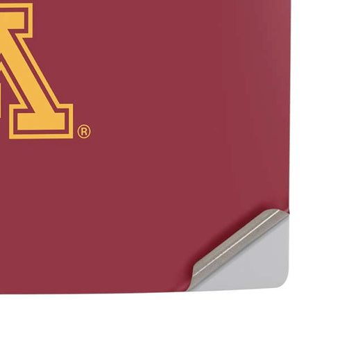 University of Minnesota Athletic Text PS5 Pro Disk Console Skin