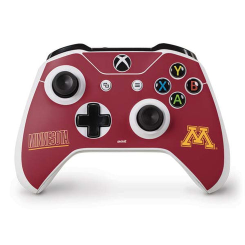 University of Minnesota Athletic Text Xbox One Skins