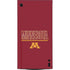 University of Minnesota Athletic Text XBox Series X Digital Edition Console Skin