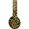 Golden Leopard Animal Print Color Pop Beats Solo 4 Wireless Headphones Skin