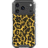 Golden Leopard Animal Print Color Pop iPhone 18 Pro Clear Case