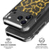 Golden Leopard Animal Print Color Pop iPhone 18 Pro Clear Case