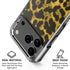 Golden Leopard Animal Print Color Pop iPhone 18 Pro Clear Case