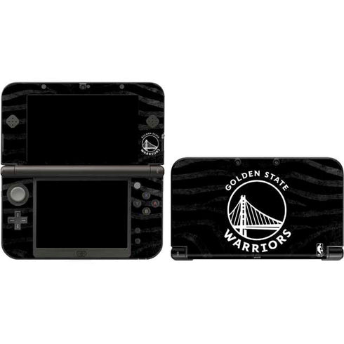 NBA Golden State Warriors Black Animal Print Nintendo Skins