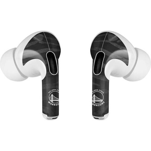 NBA Golden State Warriors Black Animal Print Apple AirPods Pro Skin