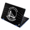 NBA Golden State Warriors Black Animal Print Aspire R11 11.6in Skin