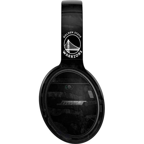 NBA Golden State Warriors Black Animal Print Bose QuietComfort 35 Headphones Skin