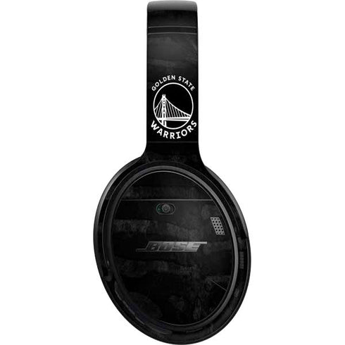 NBA Golden State Warriors Black Animal Print Bose QuietComfort 35 II Headphones Skin
