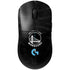NBA Golden State Warriors Black Animal Print G Pro Wireless Gaming Mouse Skin