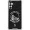 NBA Golden State Warriors Black Animal Print Gabb Phone 4 Clear Case