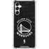 NBA Golden State Warriors Black Animal Print Gabb Phone 4 Clear Case