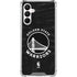 NBA Golden State Warriors Black Animal Print Galaxy A16 5G Clear Case