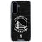 NBA Golden State Warriors Black Animal Print Galaxy A36 5G Clear Case