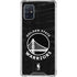 NBA Golden State Warriors Black Animal Print Galaxy A51 5G Clear Case