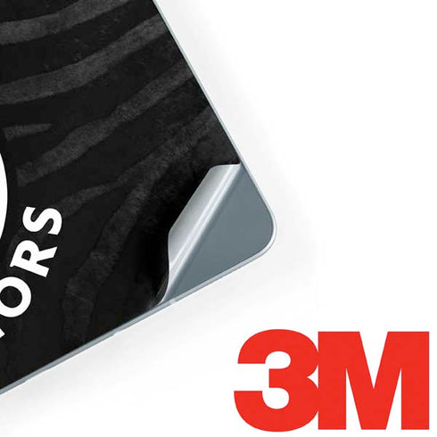 NBA Golden State Warriors Black Animal Print Galaxy Book 12in Skin