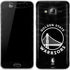 NBA Golden State Warriors Black Animal Print Galaxy J3 Skin