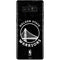 NBA Golden State Warriors Black Animal Print Galaxy Note 8 Skin